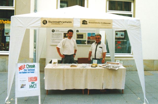 Zunftmarkt 1998 - L.Hanzig und H.Otto